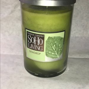 BRAND NEW YANKEE CANDLE DOUBLE WICK “DEWDROP”